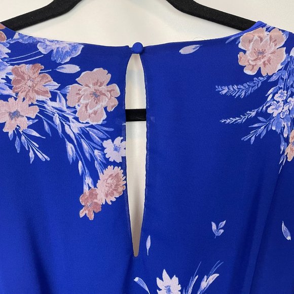 TORRID MINI CHIFFON RUFFLE HEM SKATER DRESS - Picture 6 of 10